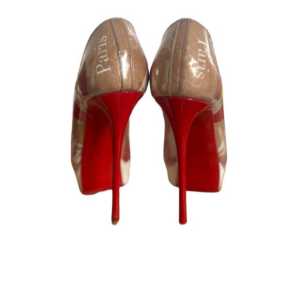 AUTHENTIC RARE CHRISTIAN LOUBOUTIN‎ 150 FETISH ULTRA HIGH PUMPS HEELS US 5/35.5 - Picture 5 of 8